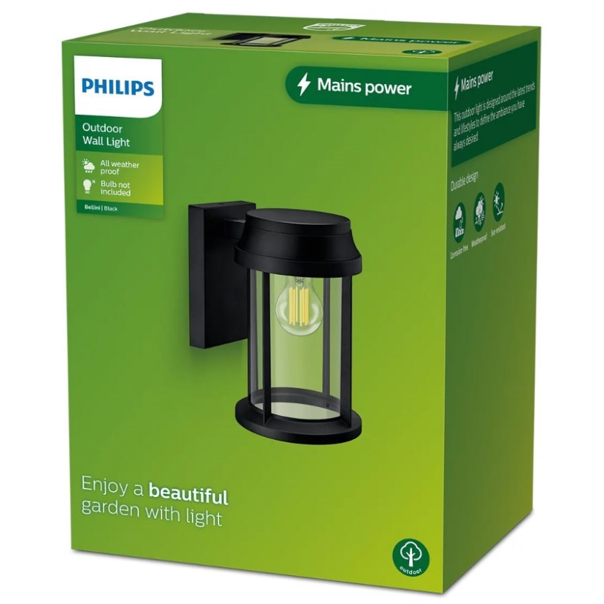 Philips - Kültéri fali lámpa BELLINI 1xE27/25W/230V IP44