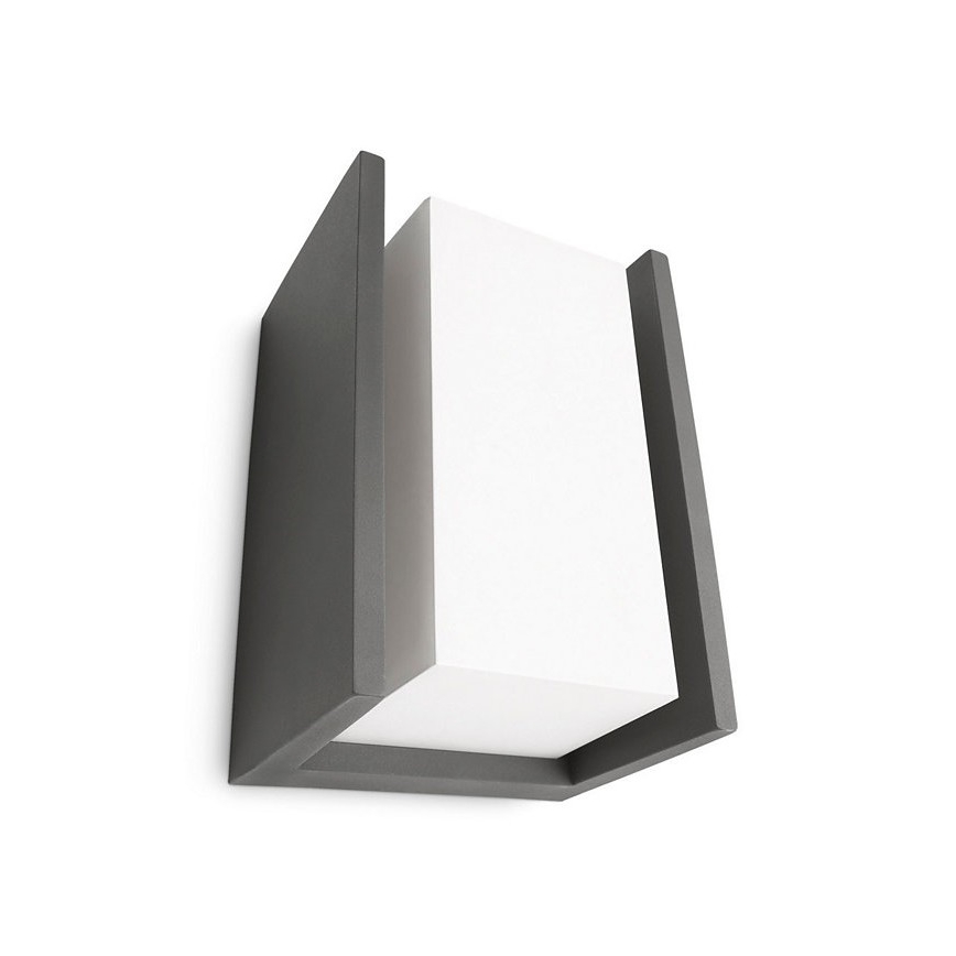 Philips - Kültéri fali lámpa BRIDGE 1xE27/15W/230V IP44