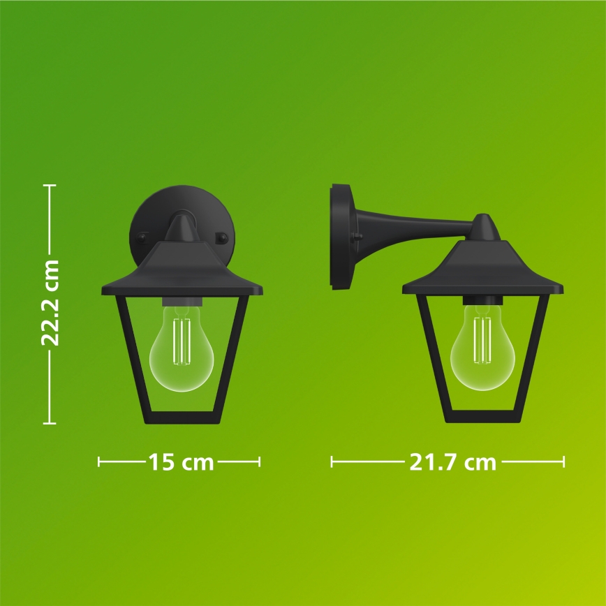 Philips - Kültéri fali lámpa JULI 1xE27/25W/230V IP44
