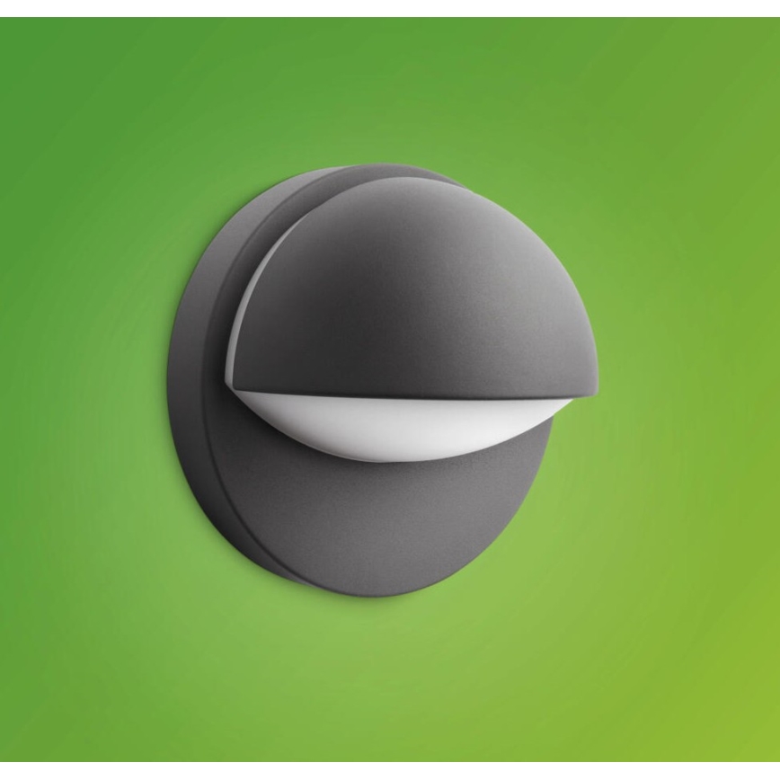 Philips - Kültéri fali lámpa JUNE 1xE27/12W/230V IP44 antracit