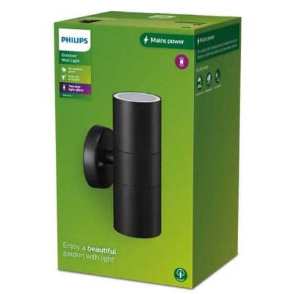 Philips - Kültéri fali lámpa KYLIS 2xGU10/25W/230V IP44