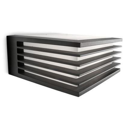 Philips - Kültéri fali lámpa 1xE27/15W/230V IP44 antracit