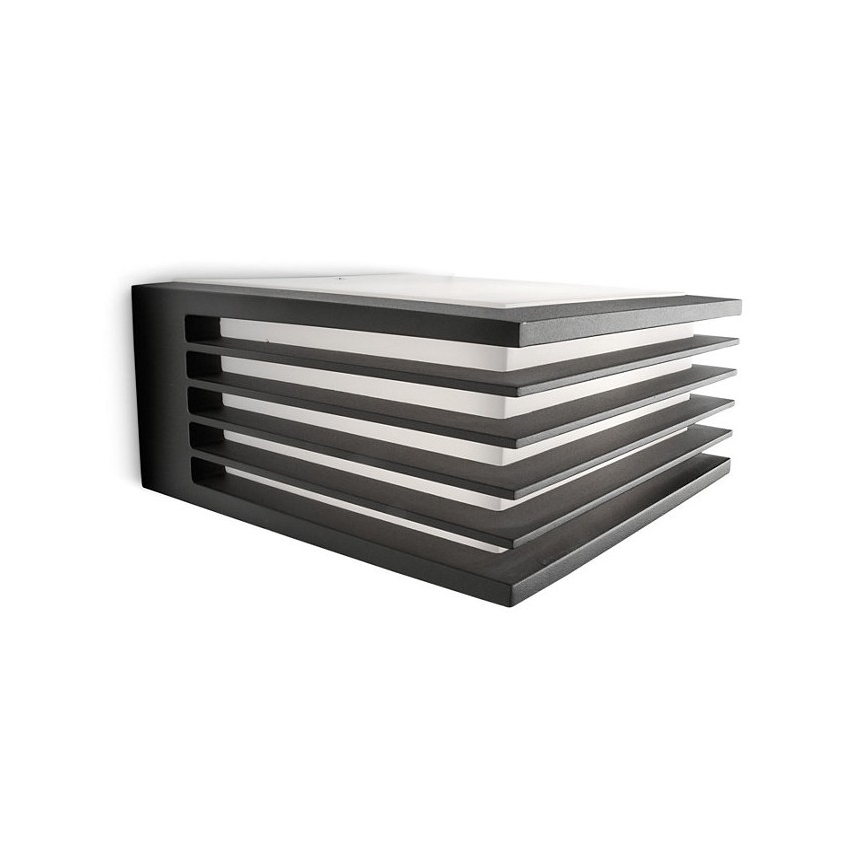 Philips - Kültéri fali lámpa 1xE27/15W/230V IP44 antracit