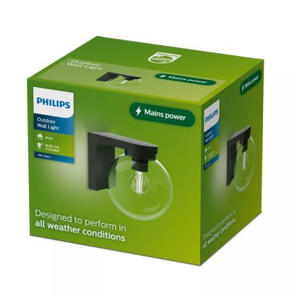 Philips - Kültéri fali lámpa ULIO 1xE27/25W/230V IP44