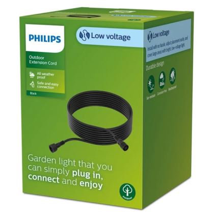 Philips - Kültéri hosszabbító kábel 10m IP67
