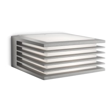 Philips - Kültéri lámpa 1xE27/15W szürke IP44