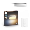 Philips - LED állítható fényerejű fürdőszobai lámpa Hue DEVERE LED/33,5W/230V IP44 átm. 425 mm 2200-6500K + távirányító
