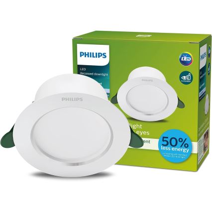 Philips - LED Beépíthető lámpa LED/4,8W/230V 3000K