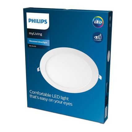 Philips - LED Beépíthető lámpa SLIM LED/20W/230V 4000K