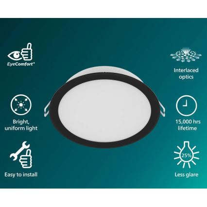 Philips - LED beépíthető mennyezeti lámpatest MESON LED/5,5W/230V 3000K