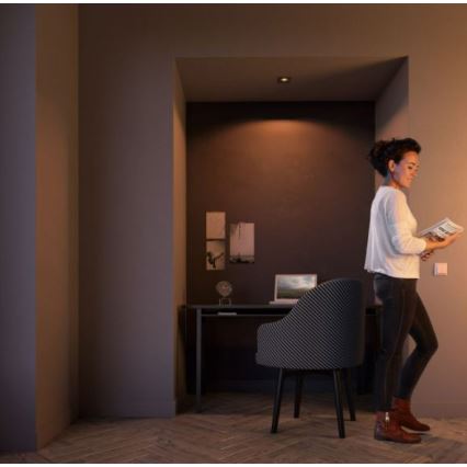 Philips 50391/11/P0 - LED Dimmelhető beépíthető lámpa SHELLBARK Warm Glow 1xLED/4,5W/230V 2200-2700K