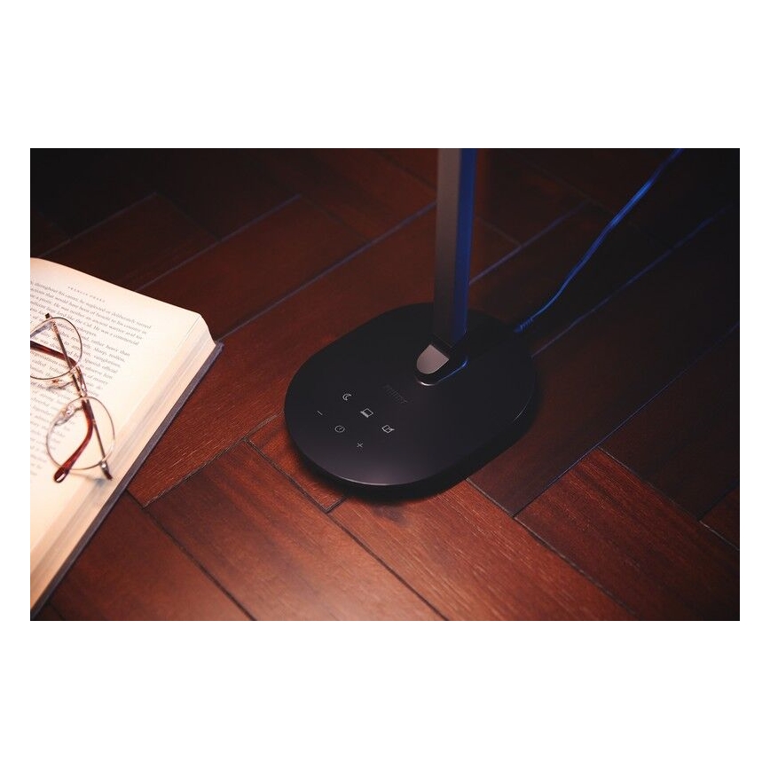 Philips - LED Dimmelhető érintős asztali lámpa SWORD LED/12W/230V 2700/4000/6500K CRI90