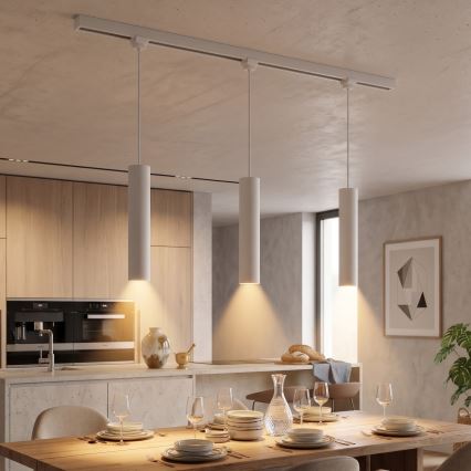 Philips - LED fényerőszabályozható csillár kábelen EASYLINK sínrendszerben 3xGU10/6,2W/230V 2200-2700K 1m fehér