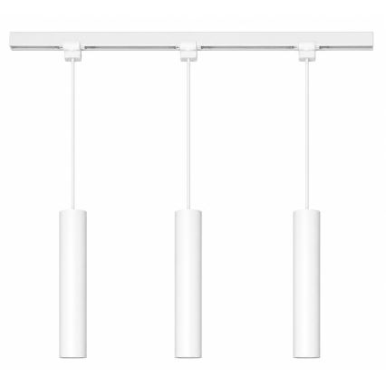 Philips - LED fényerőszabályozható csillár kábelen EASYLINK sínrendszerben 3xGU10/6,2W/230V 2200-2700K 1m fehér