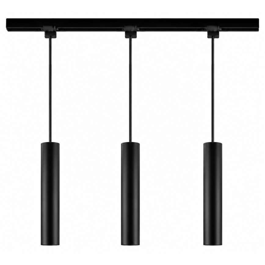 Philips - LED, fényerőszabályozható kábeles függeszték az EASYLINK sínes rendszerhez, 3xGU10/6,2W/230V, 2200–2700K, 1 m, fekete