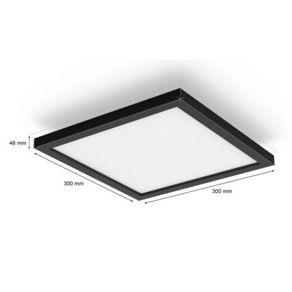 Philips - LED Dimmelhető mennyezeti lámpa Hue AURELLE LED/19W/230V + távirányítás