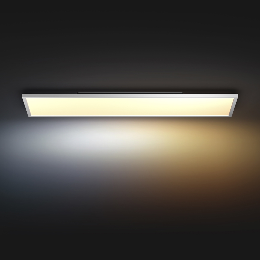 Philips - Hue AURELLE LED dimmelhető mennyezeti lámpatest, 39 W, 230 V, 2200–6500 K, 120×30 cm, fehér