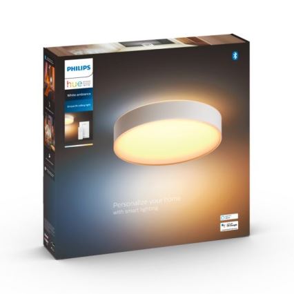 Philips - LED dimmelhető mennyezeti lámpa Hue LED/19,2W/230V 2200-6500K, átmérő 381 mm, fehér + távirányítóval