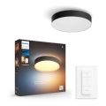 Philips - LED dimmelhető mennyezeti lámpa Hue LED/19,2W/230V 2200-6500K átm. 381 mm fekete + távirányító