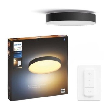 Philips - LED dimmelhető mennyezeti lámpa Hue LED/48W/230V 2200-6500K átm. 551 mm fekete + távirányító