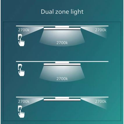 Philips - LED Dimmelhető mennyezeti lámpa SCENE SWITCH LED/18W/230V átm. 30 cm 4000K fekete
