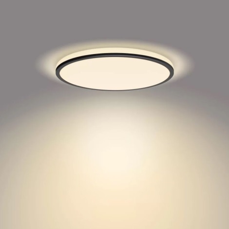 Philips - LED Dimmelhető mennyezeti lámpa SCENE SWITCH LED/18W/230V átm. 30 cm 2700K fekete