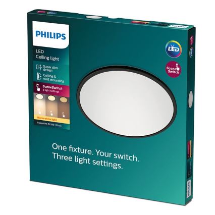 Philips - LED Dimmelhető mennyezeti lámpa SUPERSLIM CL550 LED/15W/230V