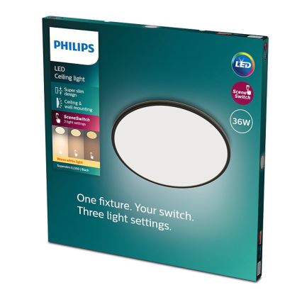 Philips - LED Dimmelhető mennyezeti lámpa SCENE SWITCH LED/36W/230V