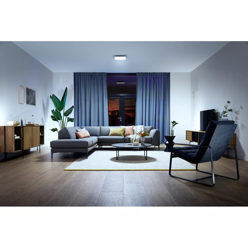 Philips - LED fényerőszabályozható mennyezeti lámpatest Hue AURELLE LED/19W/230V 2200-6500K 30x30 cm fehér