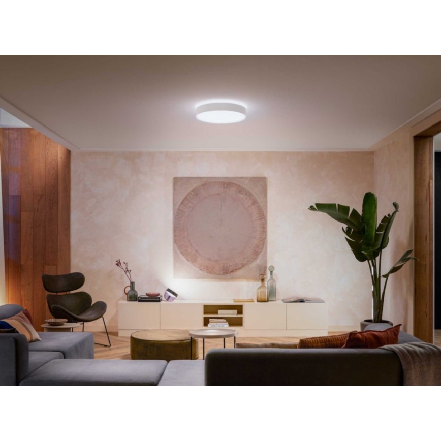 Philips - Hue dimmelhető LED mennyezeti lámpa LED/33,5W/230V 2200-6500K Ø 425 mm fehér + távirányító