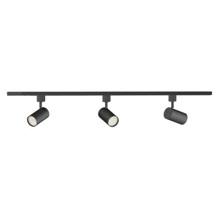 Philips - LED dimmelhető, EASYLINK sínrendszerű spotlámpa 3xGU10/6,2W/230V 2200-2700K 1m fekete