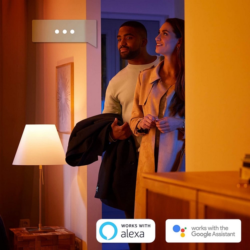 Philips - LED Dimmelhető spotlámpa Hue PILLAR 2xGU10/5W/230V + távirányító