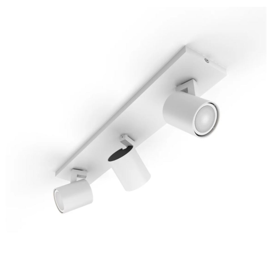 Philips - LED Dimmelhető spotlámpa Hue RUNNER 3xGU10/4,2W/230V 2200-6500K + távirányítás fehér