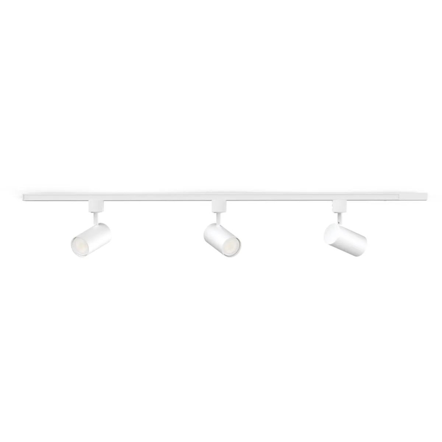 Philips - LED RGBW dimmelhető spotlámpa EASYLINK HUE sínes rendszerhez 3xGU10/4,7W/230V 2200-6500K 1m fehér