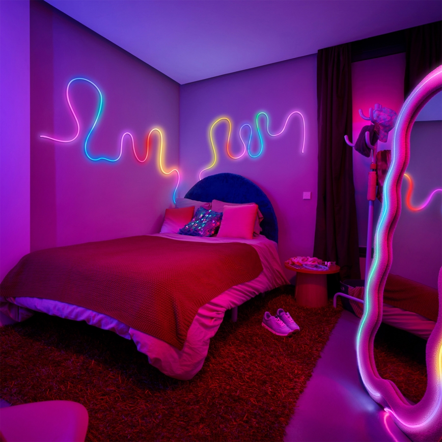 Philips - LED RGBIC dimmelhető szalag SMART NEON FLEX 10m LED/45W/230V 2700-6500K Wi-Fi