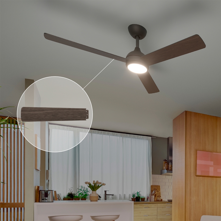 Philips - LED-es, dimmelhető mennyezeti ventilátor CIVX LED/24W/230V + távirányító