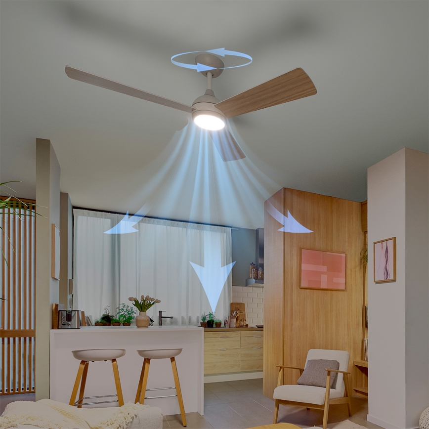 Philips - LED-dimmelhető mennyezeti ventilátor CIVX LED/24W/230V + távirányító