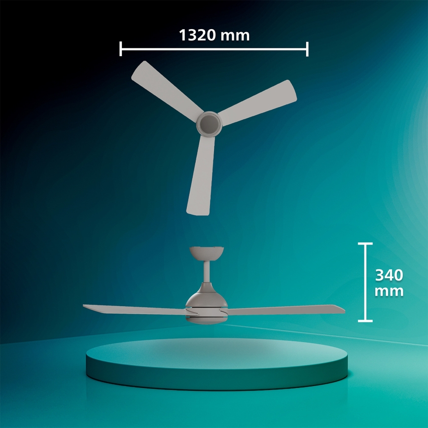 Philips - LED-dimmelhető mennyezeti ventilátor CIVX LED/24W/230V + távirányító