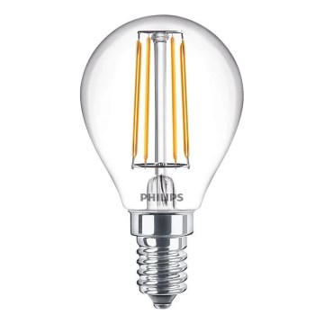 Philips LED filament izzó E14/4,3W/230V 4000K
