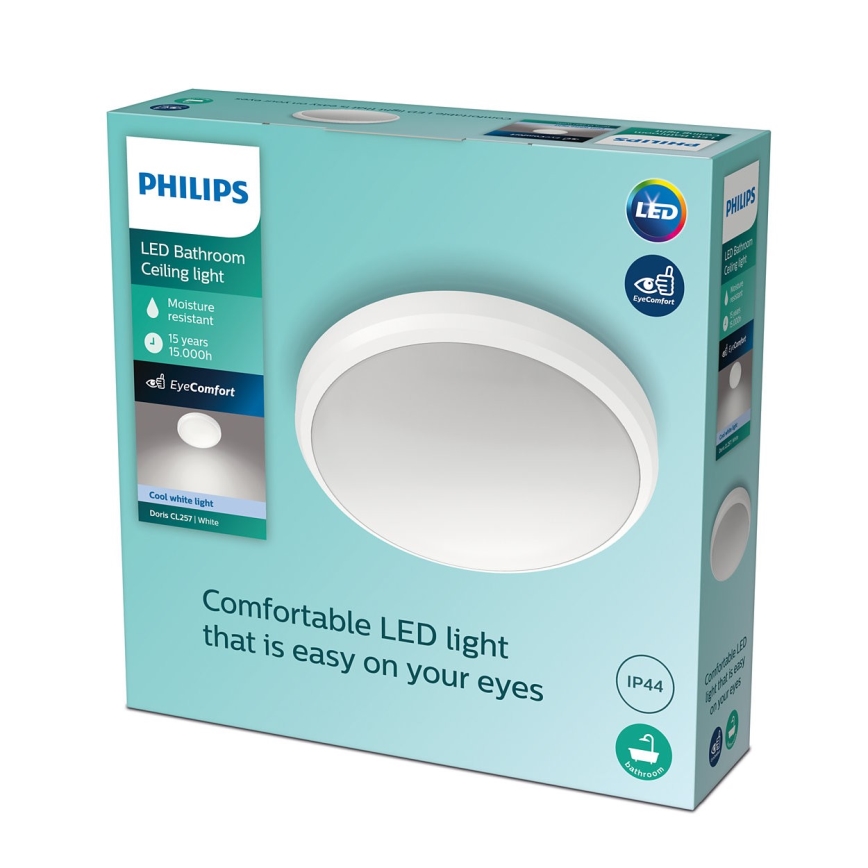 Philips - LED Fürdőszobai mennyezeti lámpa LED/6W/230V 4000K IP44