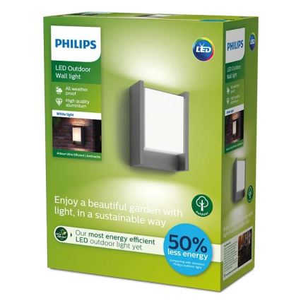 Philips - LED Kültéri fali lámpa LED/3,8W/230V 3000K IP44