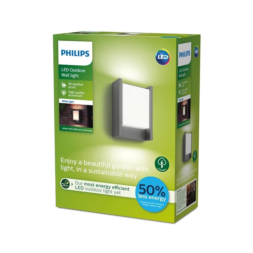 Philips - LED Kültéri fali lámpa LED/3,8W/230V 3000K IP44