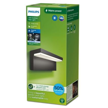 Philips - LED Kültéri fali lámpa BUSTAN LED/3,8W/230V 4000K IP44