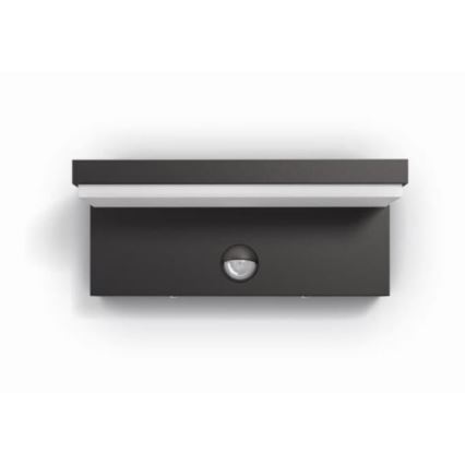 Philips - LED Kültéri fali lámpa érzékelővel BUSTAN LED/3,8W/230V 2700K IP44