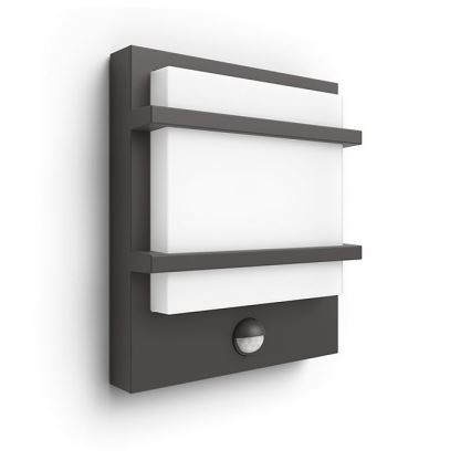 Philips - LED Kültéri fali lámpa érzékelővel PETRONIA LED/3,8W/230V IP44