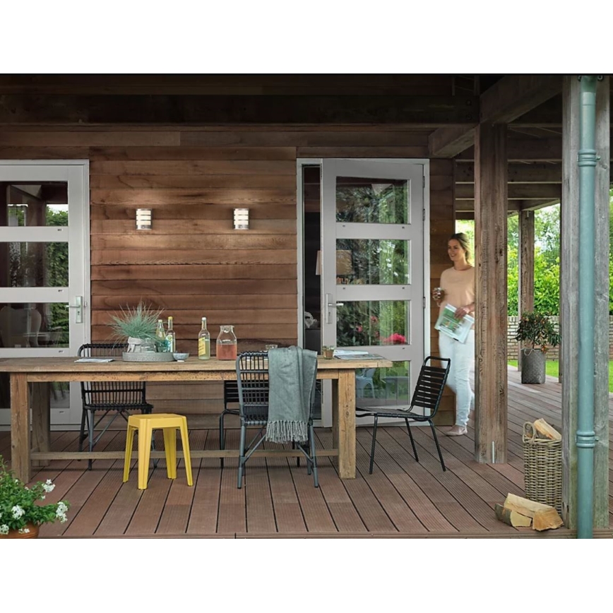 Philips - LED Kültéri fali lámpa érzékelővel PYTHON LED/3,8W/230V IP44