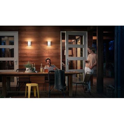 Philips - LED Kültéri fali lámpa érzékelővel PYTHON LED/3,8W/230V IP44