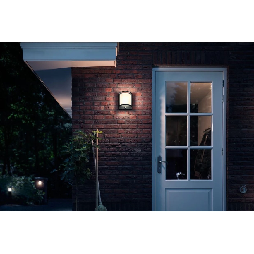 Philips - LED Kültéri fali lámpa érzékelővel SAMONDRA LED/3,8W/230V IP44