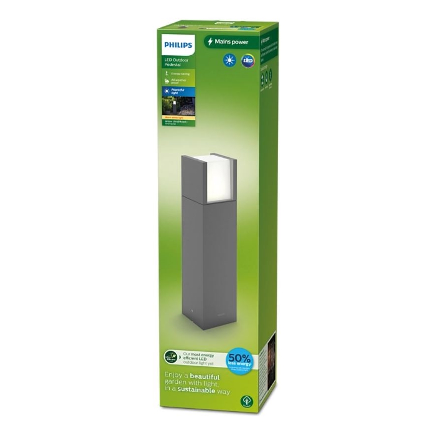 Philips - LED Kültéri lámpa ARBOUR LED/3,8W/230V 40 cm 2700K IP44
