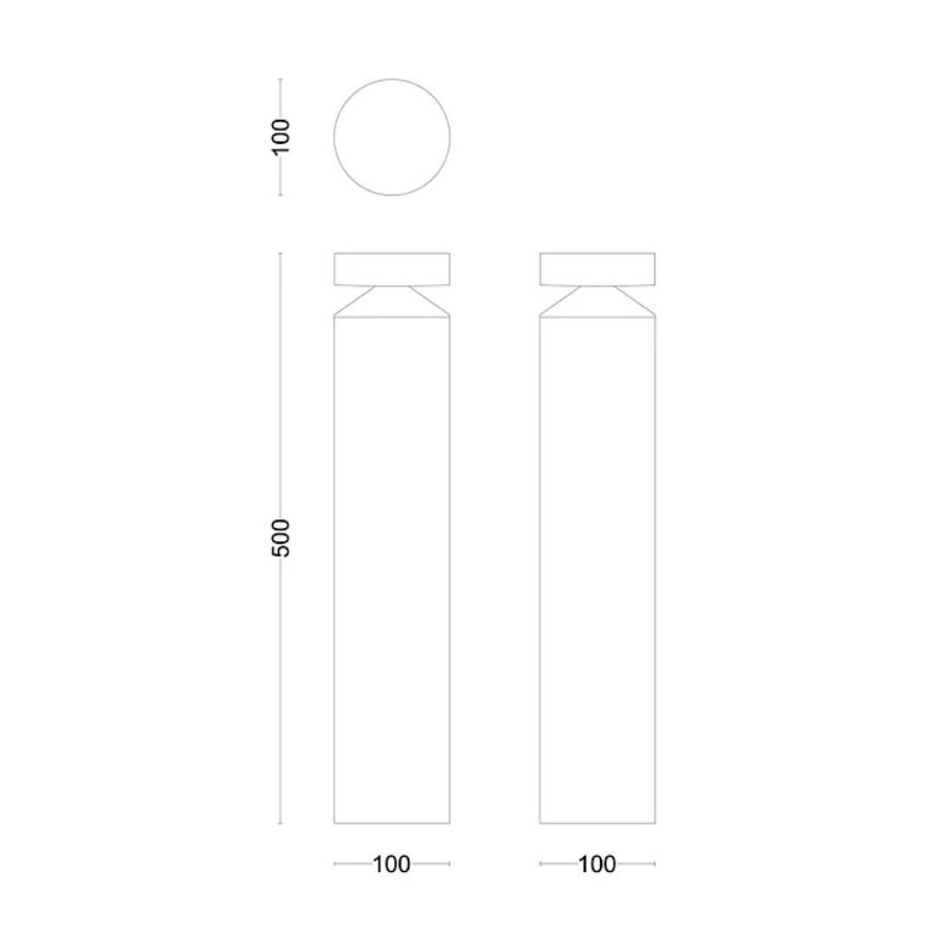 Philips - LED Kültéri lámpa LAVEN LED/6W/230V 4000K IP44